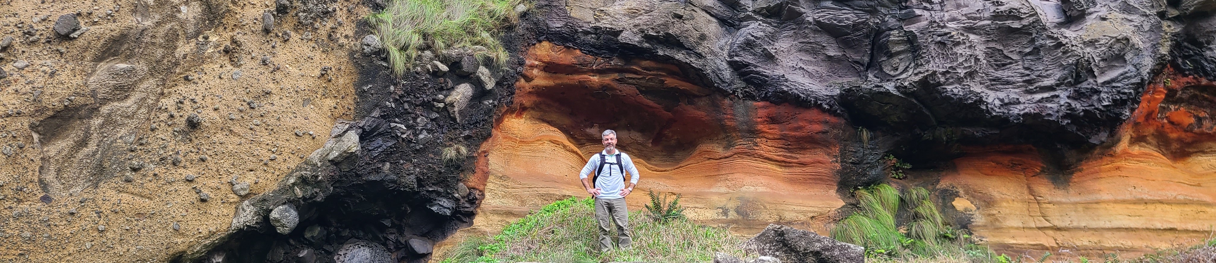 Volcanic units in Sao Miguel, Azores